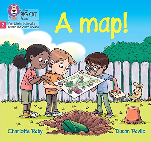 A map!: Phase 2 Set 2 Blending practice (Big Cat Phonics for Little Wandle Letters and Sounds Revised) von Collins