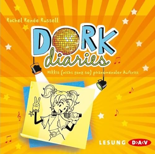 DORK Diaries – Nikkis (nicht ganz so) phänomenaler Auftritt: Lesung mit Gabrielle Pietermann (2 CDs) von Der Audio Verlag, Dav