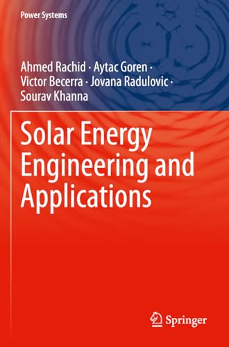 Solar Energy Engineering and Applications (Power Systems) von Springer