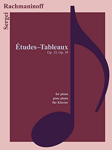 Etudes-tableaux (Classical Sheet Music)