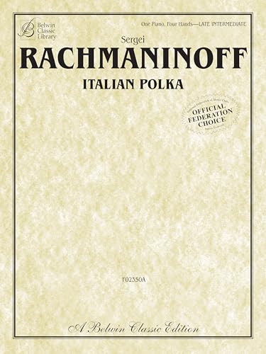 Italian Polka: Piano Duet (1 Piano, 4 Hands) Sheet (Belwin Classic Library)