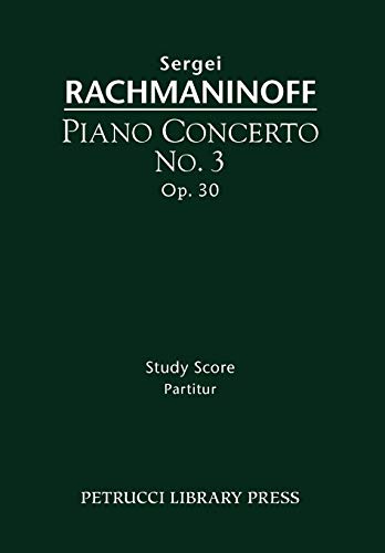 Piano Concerto No.3, Op.30: Study score von Petrucci Library Press