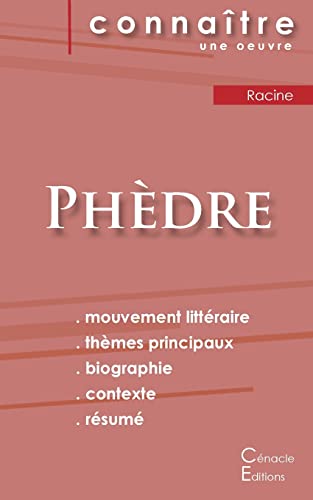 Fiche de lecture Phèdre de Jean Racine (Analyse littéraire de référence et résumé complet)