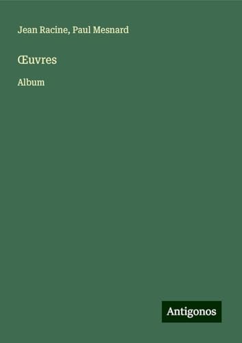 ¿uvres: Album ¿uvres: Album von Antigonos Verlag