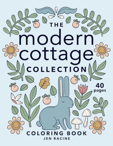 The Modern Cottage Collection Coloring Book
