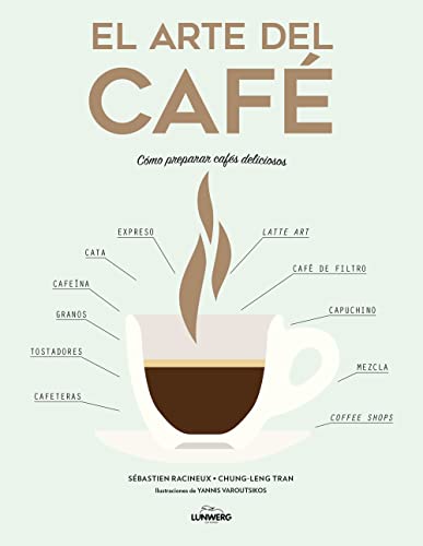 El arte del café: Cómo preparar cafés deliciosos (Gastronomía) von Lunwerg Editores