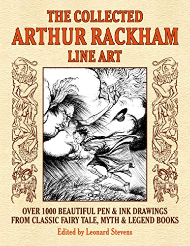 The Collected Arthur Rackham Line Art von Redcrest Publishing