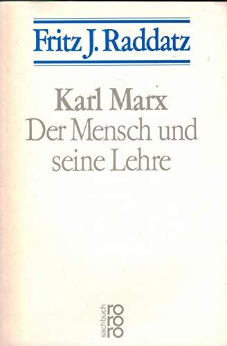 Karl Marx: Der Mensch und seine Lehre von Rowohlt Taschenbuch Verlag