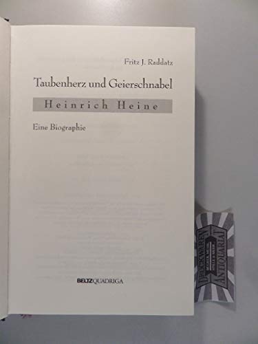 Taubenherz und Geierschnabel, Heinrich Heine