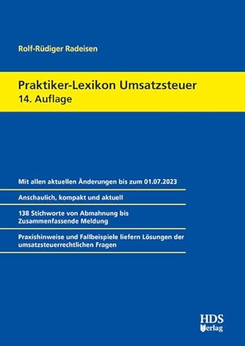 Praktiker-Lexikon Umsatzsteuer von HDS-Verlag