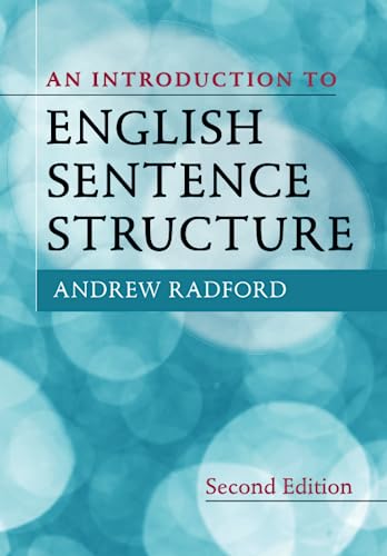 An Introduction to English Sentence Structure von Cambridge University Press
