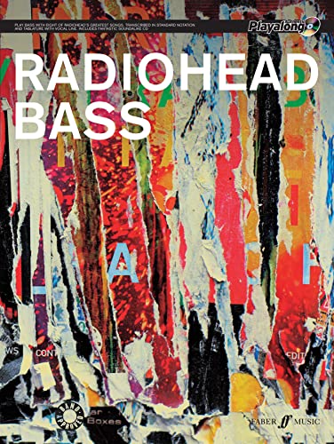 Radiohead Authentic Bass Playalong: Bass Tab (Authentic Playalong) von FABER MUSIC