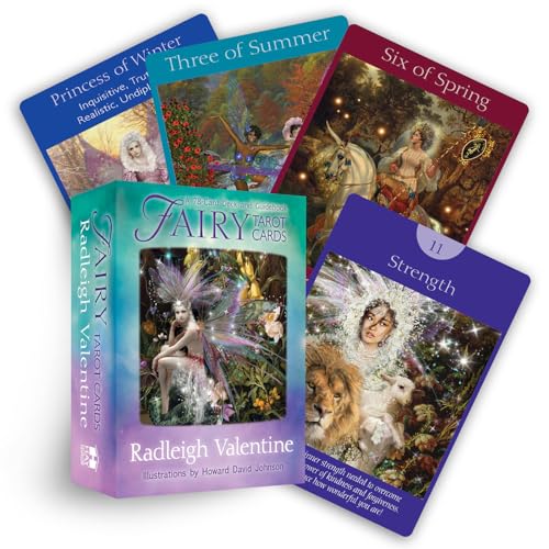 Fairy Tarot Cards: A 78-card Deck and Guidebook