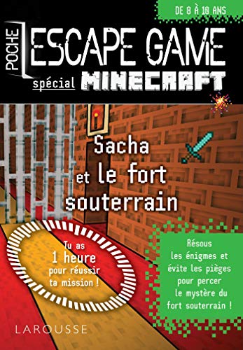 Escape game de poche spécial Minecraft - enfermé dans le fort souterrain von Larousse