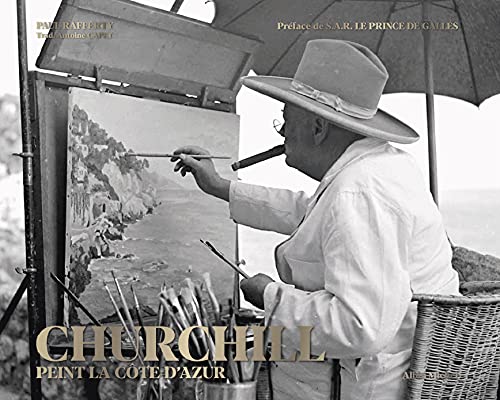 Churchill peint la Côte d'Azur von ALBIN MICHEL