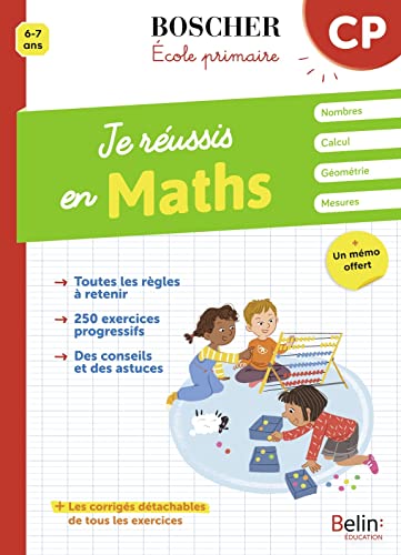 Je réussis en maths CP von BELIN EDUCATION