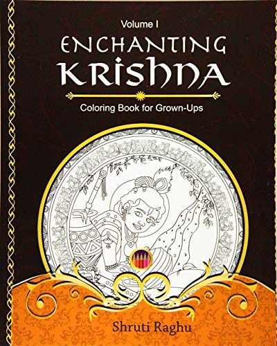Enchanting Krishna: Coloring Book for Grown-Ups von CreateSpace Independent Publishing Platform