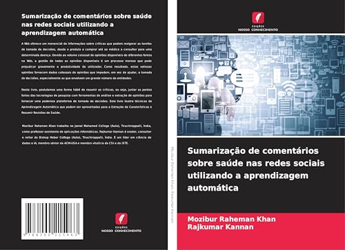 Sumarização de comentários sobre saúde nas redes sociais utilizando a aprendizagem automática von Edições Nosso Conhecimento