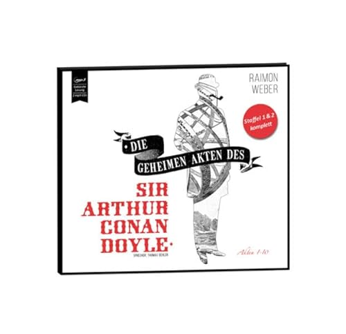 Die geheimen Akten des Sir Conan Doyle: Akten 1-10 (2 MP3-CDs)