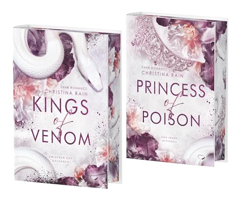 Kings of Venom | Beide Bände im Bundle als limitierte Hardcover-Specialediton mit Farbschnitt (Dark Romance) von Federherz Verlag (Nova MD)