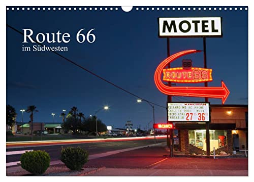 Route 66 im Südwesten (Wandkalender 2025 DIN A3 quer), CALVENDO Monatskalender von CALVENDO