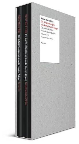 Die Aufzeichnungen des Malte Laurids Brigge: Das Manuskript des »Berner Taschenbuchs«. Faksimile und Textgenetische Edition Die Aufzeichnungen des Malte Laurids Brigge: Das Manuskript des »Berner Taschenbuchs«. Faksimile und Textgenetische Edition