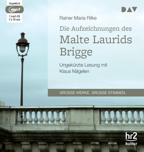 Die Aufzeichnungen des Malte Laurids Brigge: Ungekürzte Lesung (1 mp3-CD) von Der Audio Verlag, Dav