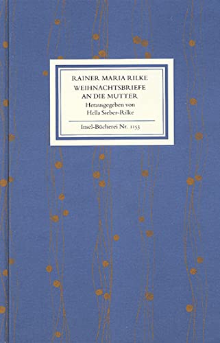Weihnachtsbriefe an die Mutter (Insel-Bücherei) von Insel Verlag