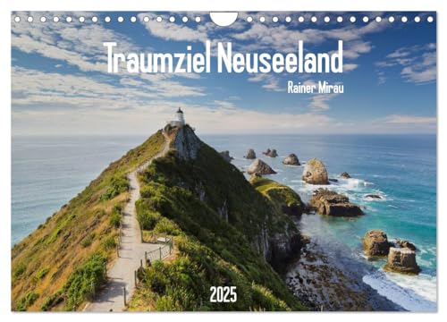 Traumziel Neuseeland 2025 (Wandkalender 2025 DIN A4 quer), CALVENDO Monatskalender von CALVENDO