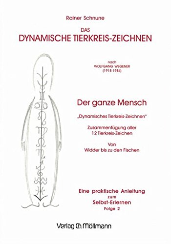 Das Dynamische Tierkreis-Zeichnen nach Wolfgang Wegener Folge 2. Der ganze Mensch: Eine praktische Anleitung zum Selbst-Erlernen von Möllmann, Ch