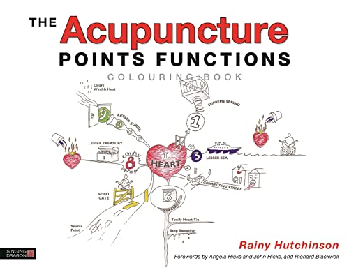 The Acupuncture Points Functions Colouring Book von Singing Dragon