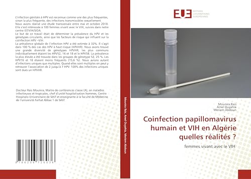 Coinfection papillomavirus humain et VIH en Algérie quelles réalités ?: femmes vivant avec le VIH von Éditions universitaires européennes