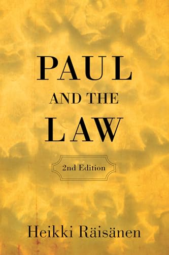 Paul and the Law (2nd Edition) (Wissenschaftliche Untersuchungen Zum Neuen Testament, 29, Band 29) von Wipf & Stock Publishers