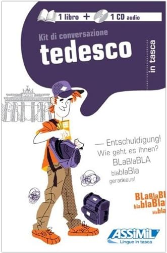 ASSiMiL Tedesco - Kit di Conversazione: Sprachführer + 1 Audio-CD - Deutsch für Italienischsprecher (Assimil evasioni) von ASSiMiL