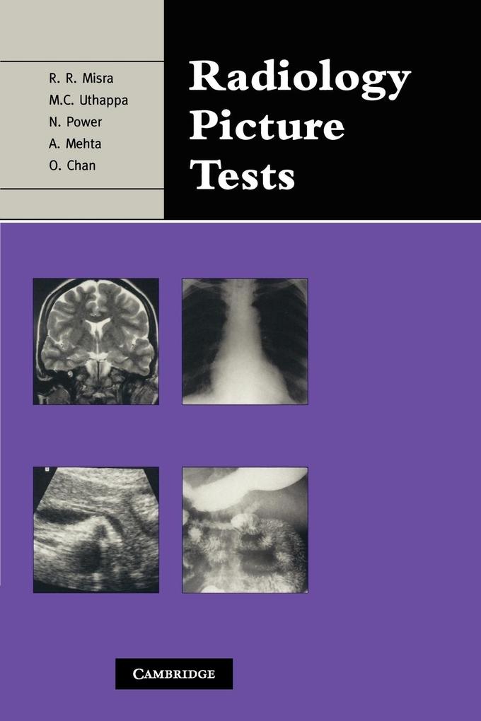 Radiology Picture Tests von Cambridge University Press