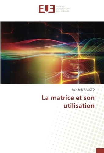 La matrice et son utilisation: DE von Éditions universitaires européennes