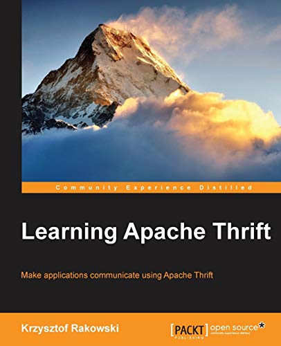Learning Apache Thrift von Packt Publishing