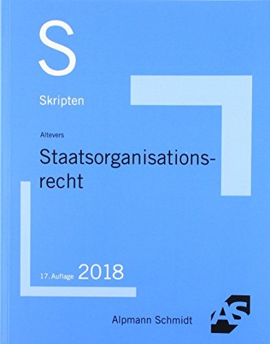 Skript Staatsorganisationsrecht