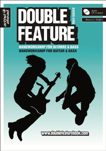 Double Feature: Bandworkshop für Gitarre & Bass (inkl. Audio-CD). Gitarrenschule. Bassschule. Lehrbuch. Spielbuch. Musiknoten.