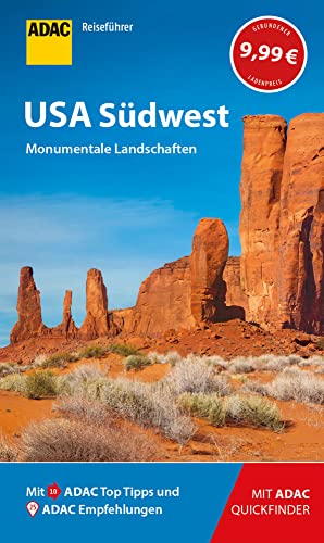 ADAC Reiseführer USA Südwest: Der Kompakte mit den ADAC Top Tipps und cleveren Klappenkarten von ADAC Reisefhrer