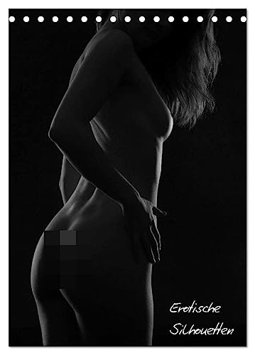 Erotische Silhouetten/CH-Version (Tischkalender 2024 DIN A5 hoch), CALVENDO Monatskalender von CALVENDO