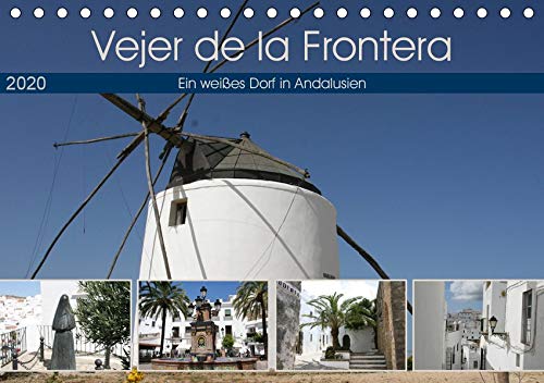 Vejer de la Frontera (Tischkalender 2020 DIN A5 quer): Eines der schönsten andalusischen weißen Dörfer (Monatskalender, 14 Seiten ) (CALVENDO Orte)