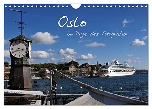 Oslo im Auge des Fotografen (Wandkalender 2024 DIN A4 quer), CALVENDO Monatskalender von CALVENDO