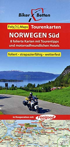 Tourenkarten Set Norwegen Süd (FolyMaps): 1:600 000 von Touristik-Verlag Vellmar