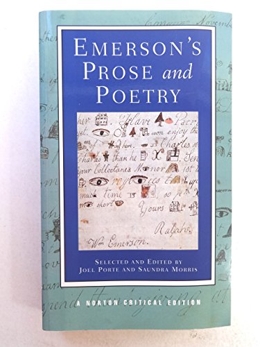 Emerson's Prose and Poetry: A Norton Critical Edition (Norton Critical Editions, Band 0)