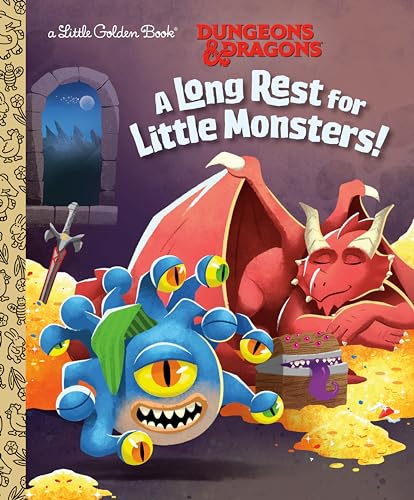 A Long Rest for Little Monsters! (Dungeons & Dragons) (Little Golden Book)
