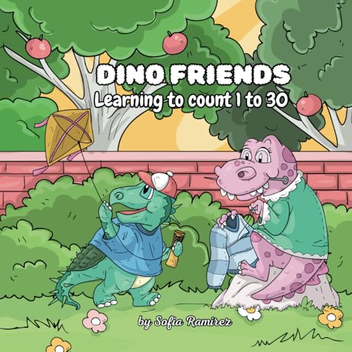 Dino Friends: Coloring Book for Kids Learning to Count 1 to 30 von Independently published