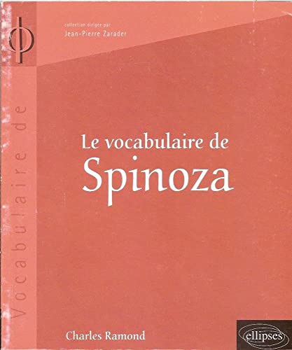 Le vocabulaire de Spinoza