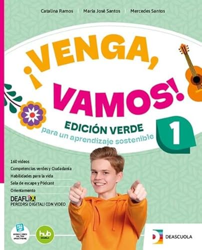 ¡Venga, vamos! Edición verde. Libro del alumno y cuaderno. Con Misterios en Buenos Aires. Per la Scuola media. Con e-book. Con espansione online (Vol. 2)