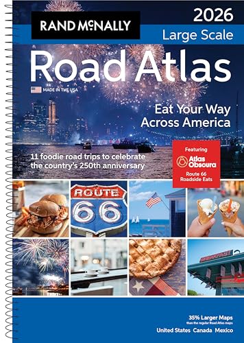 Rand McNally Road Atlas Large Scale 2026: United States, Canada, Mexico (Rand McNally Large Scale Road Atlas USA) Rand McNally Road Atlas Large Scale 2026: United States, Canada, Mexico (Rand McNally Large Scale Road Atlas USA) von Rand McNally